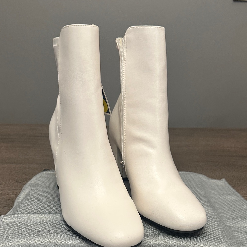 MIA Ivory Ankle Boots